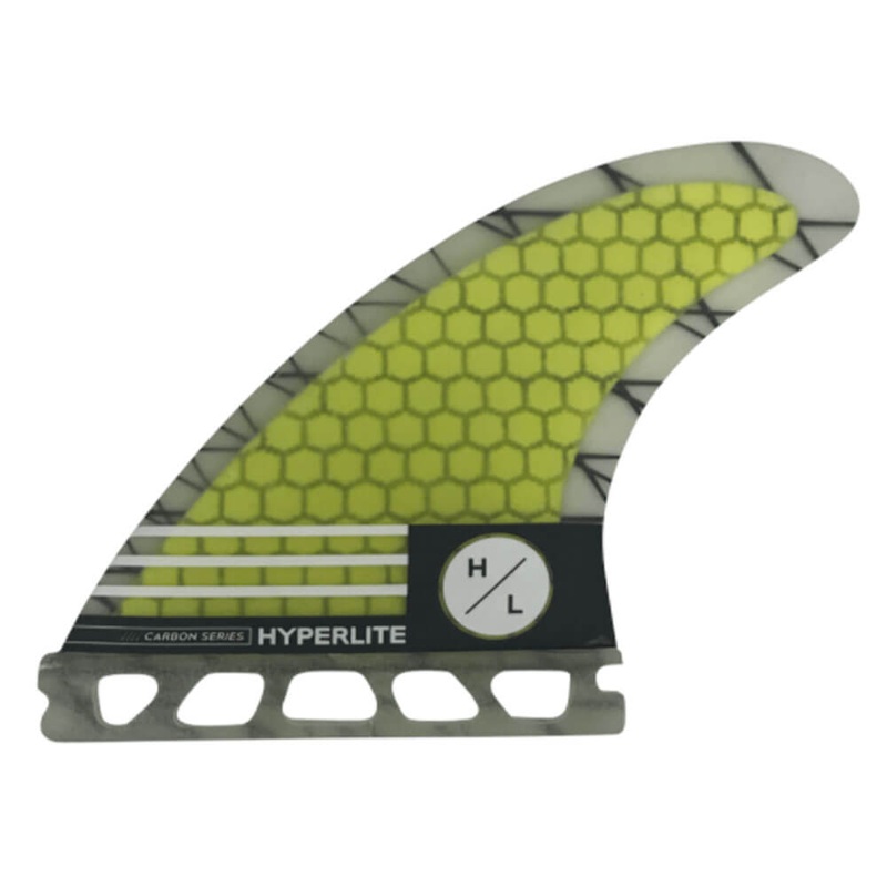 2021 Hyperlite 4.75″ Carbon Surf Fin Set w/Key (3-Pack)