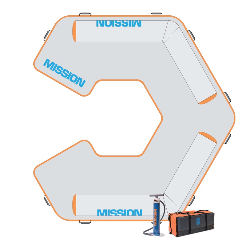 Mission REEF HEX 82 Mat (11.5′ x 11.5′)