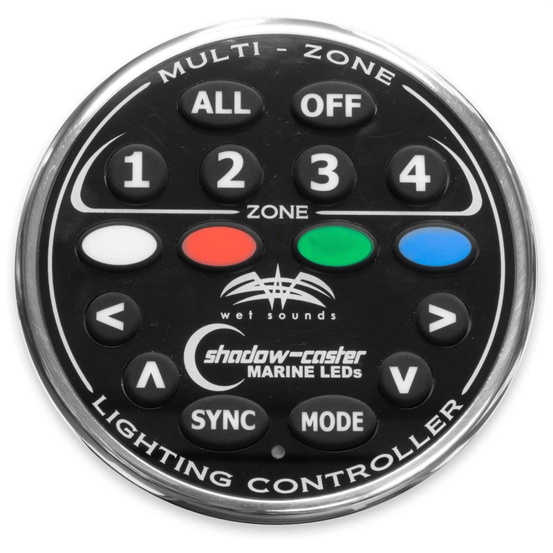 Wet Sounds 4 Zone RGB Remote