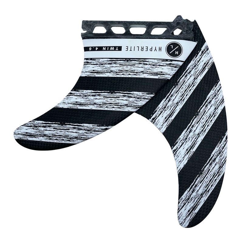 2021 Hyperlite 4.6″ Carbon Twin Fin Set