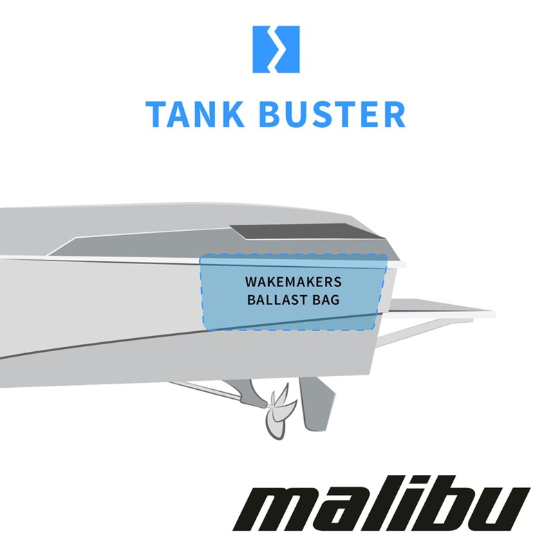 WakeMAKERS 2002-2003 Malibu Wakesetter 23 LSV TankBuster Rear Factory Ballast Upgrade