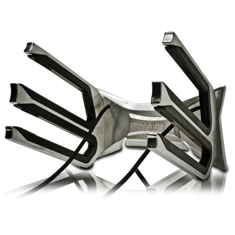 Skylon X2 Combo Wakeboard / Surfboard Rack (Polished Forks)