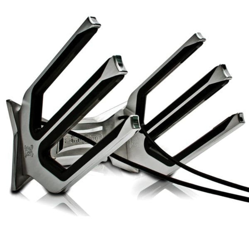 Skylon X2 Double Surfboard Rack (Polished Forks)