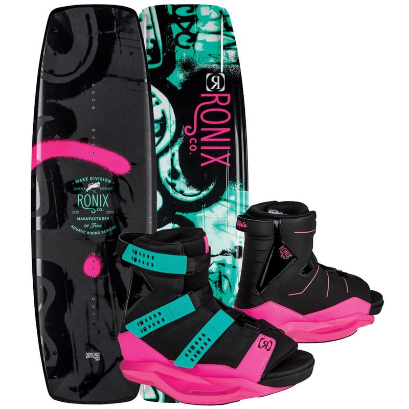 2019 Ronix Quarter ‘Til Midnight / Halo Women’s Wakeboard Package