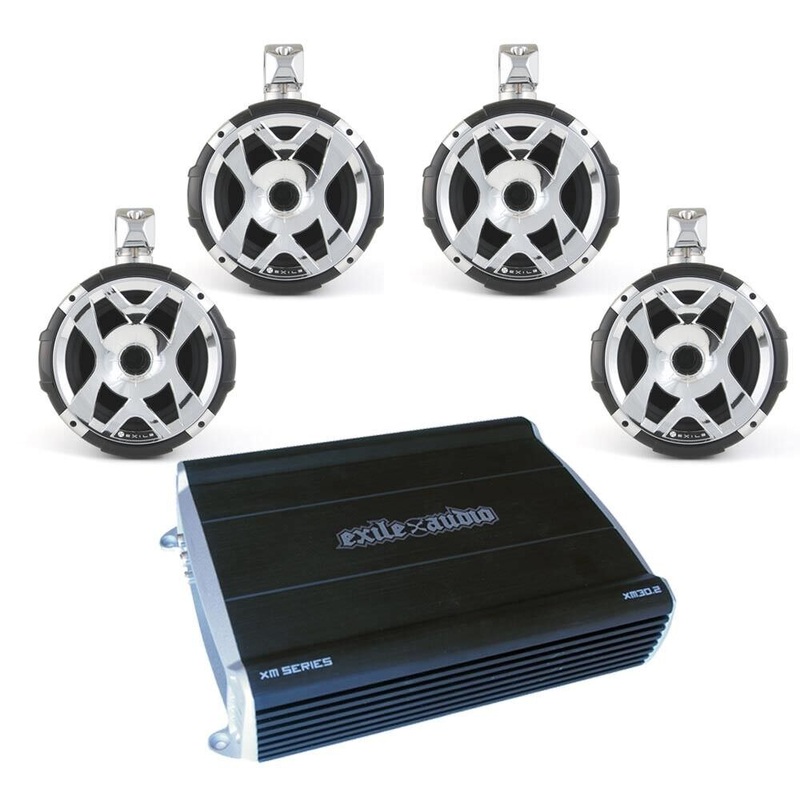Exile Audio Hybrid Tower Speakers Package