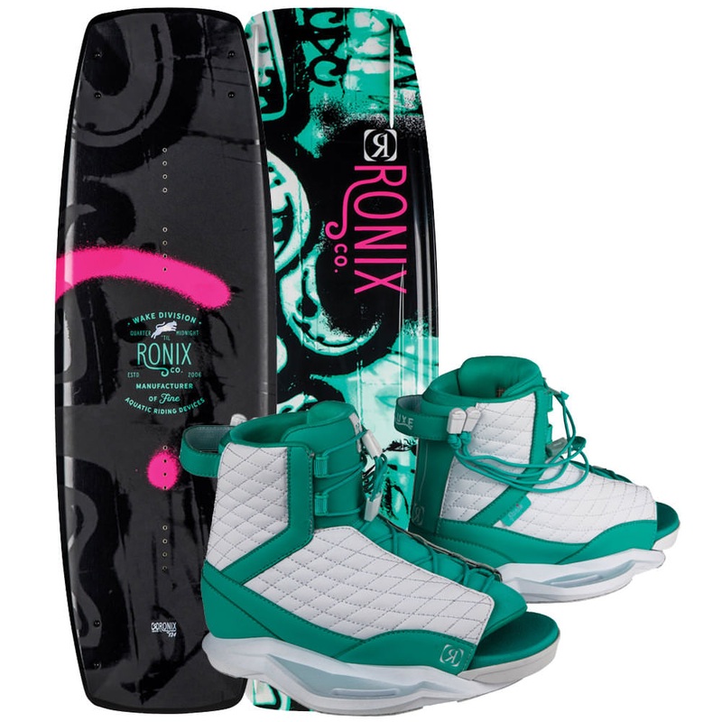 2019 Ronix Quarter ‘Til Midnight / Luxe Women’s Wakeboard Package