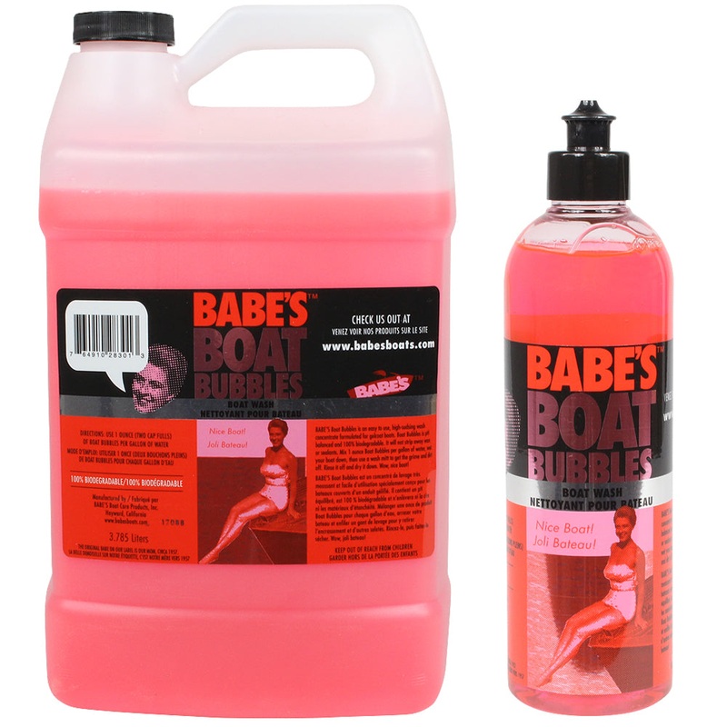Babes Boat Bubbles Boat Wash Shampoo – 16 oz. / 128 oz.