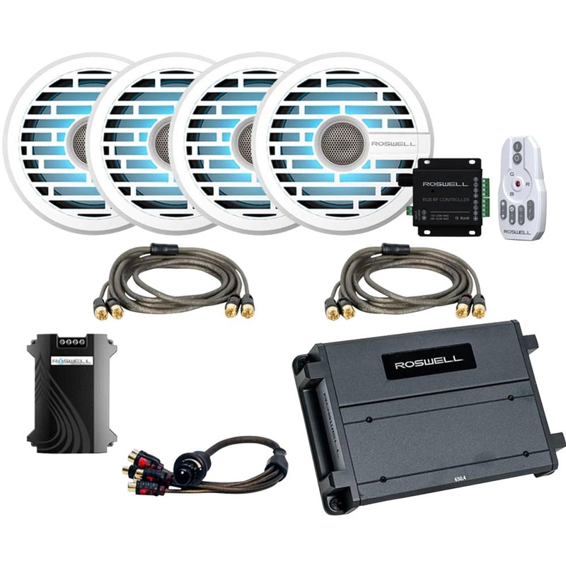 Roswell R1 6.5″ In-Boat Audio Package (Set of 4)
