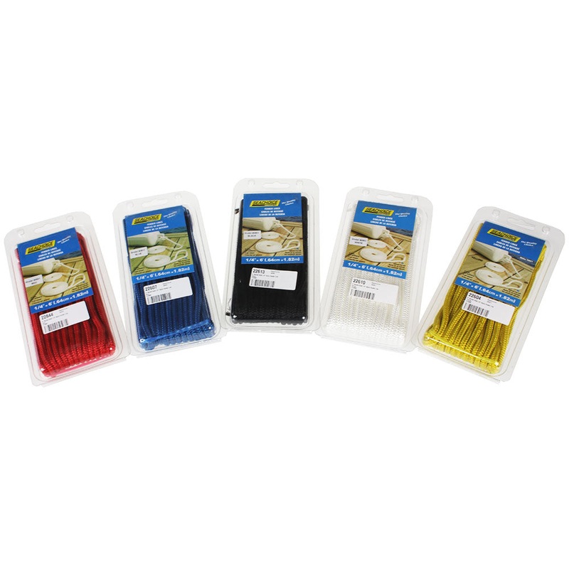 Seachoice 6′ Double Braid 1/4″ Nylon Fender Line