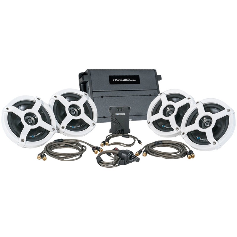 Roswell 6510 In-Boat Audio Complete Package