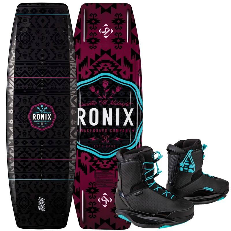 Ronix Quarter ‘Til Midnight / Signature Women’s Wakeboard Package