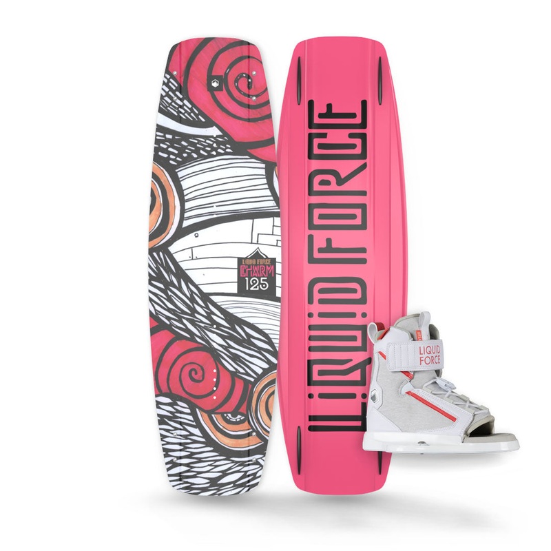 2024 Liquid Force Charm / Dream Kid’s Wakeboard Package