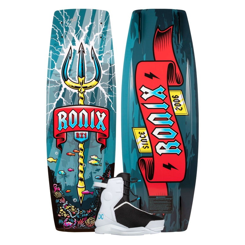 2025 Ronix RX1 / Vision Pro Boy’s Wakeboard Package