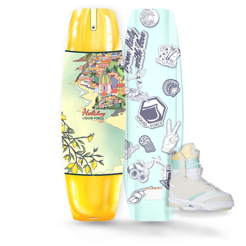 2024 Liquid Force Holiday / Vida 6X Women’s Wakeboard Package