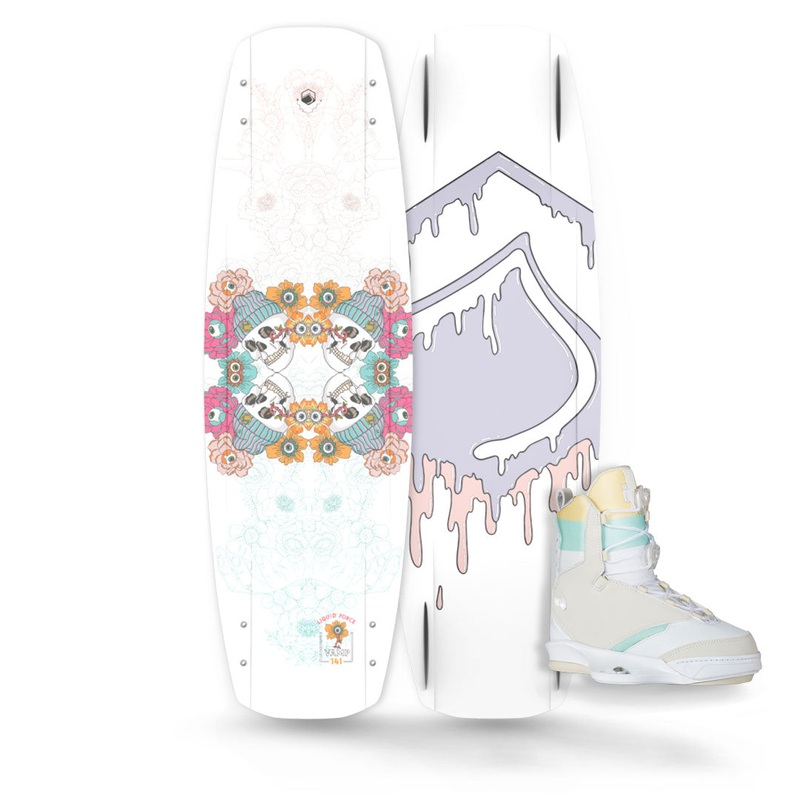 2024 Liquid Force Vamp / Vida 6X Women’s Wakeboard Package