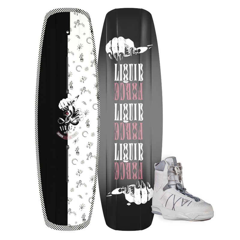 2025 Liquid Force Virago / Vida 6X Women’s Wakeboard Package