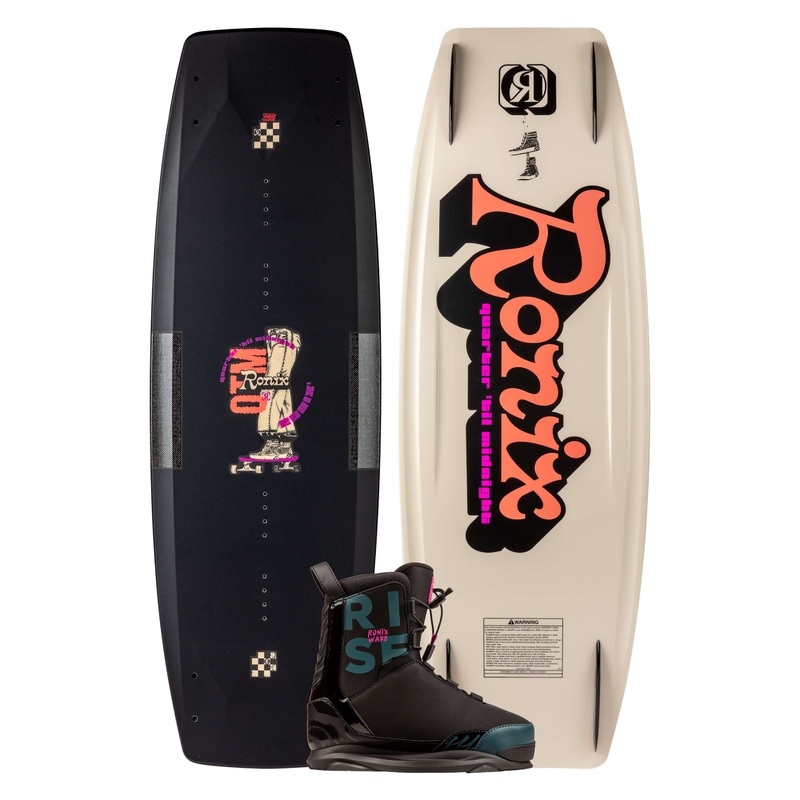 2025 Ronix Quarter ‘Til Midnight / Rise Women’s Wakeboard Package
