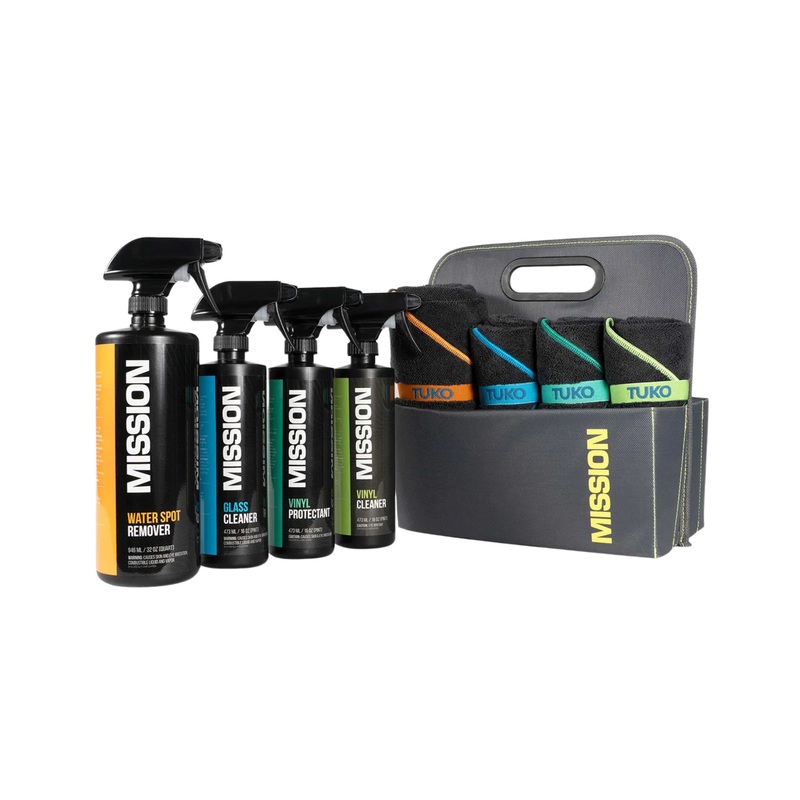 Mission Cleaning Solutions ::  Boat Cleaning Kit | All Cleaners + Detailing Towels