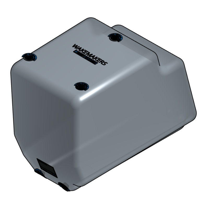 WakeMAKERS 2018 Moomba Max ExactFIT Port Rear Locker Bag – 1345lbs