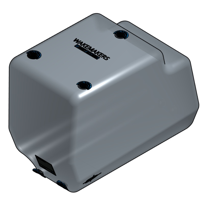 WakeMAKERS 2018 Moomba Max ExactFIT Starboard Rear Locker Bag – 1345lbs