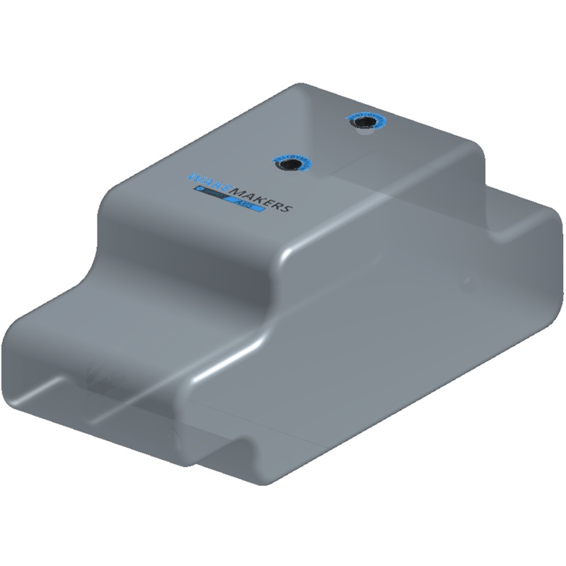 WakeMAKERS CustomFIT – 2013-2015 Axis – Rear Port or Starboard Bag – 745lbs