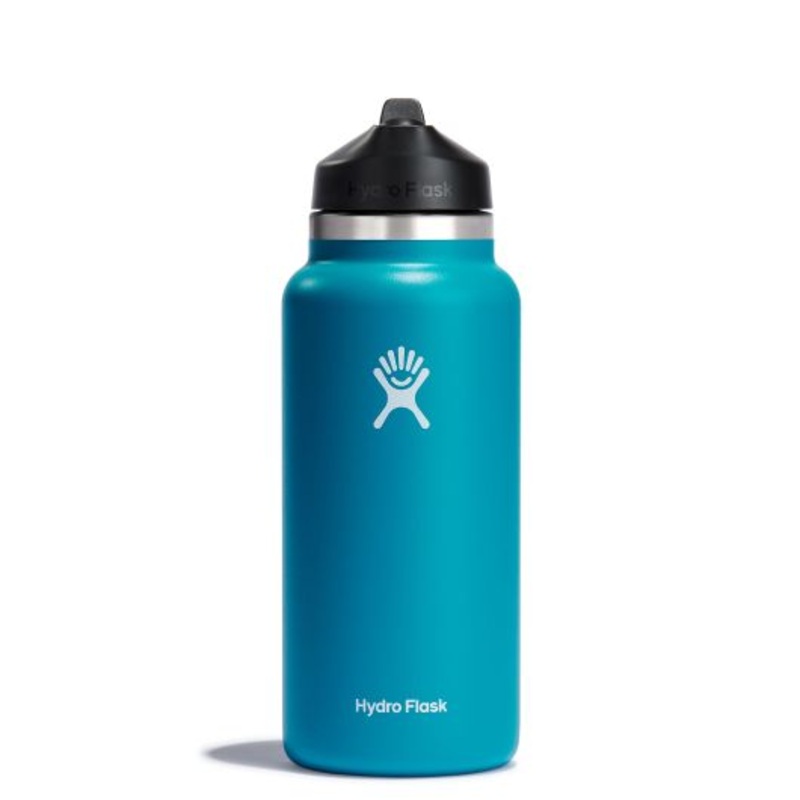 Hydroflask 32oz Wide Mouth w/Straw Lid