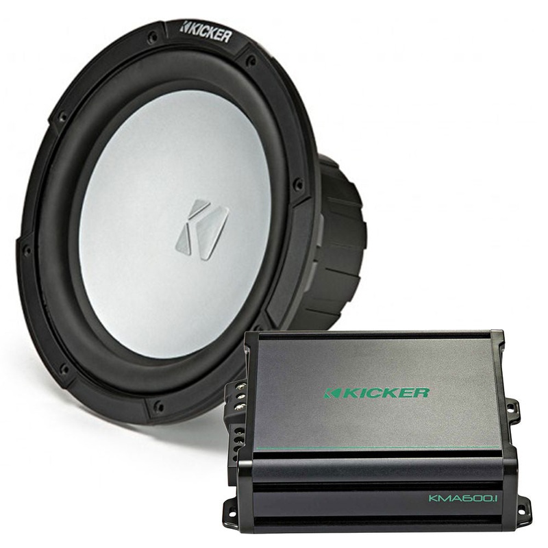 Kicker KM 10″ Subwoofer Package