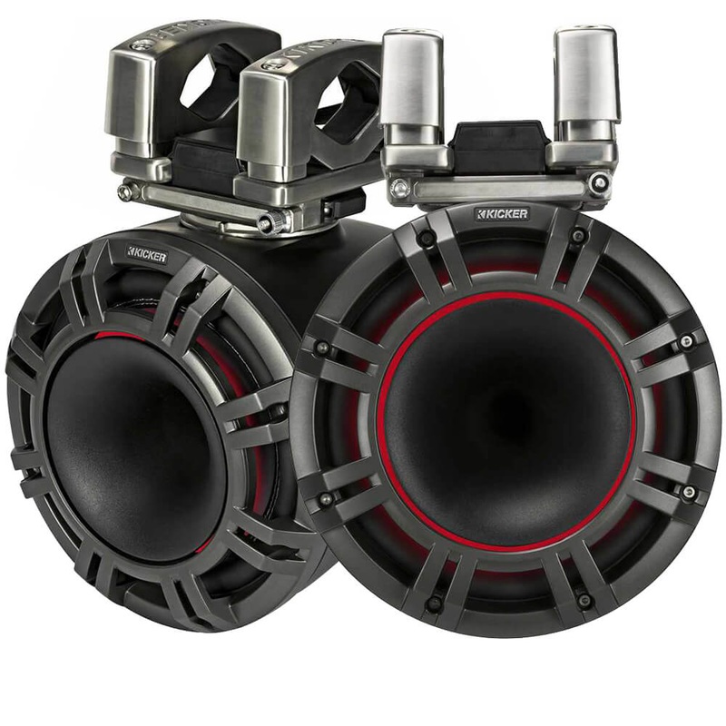 Kicker KMTC 9″ Horn-Loaded Tower Speakers
