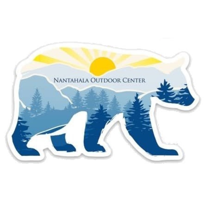 Nanta Sunset Bear Sticker