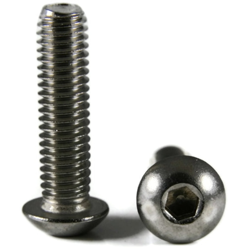 WakeMAKERS Button Socket Head Screw 304 SS – 5/16-18 x 1
