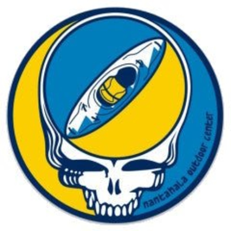 Grateful Shred circle sticker