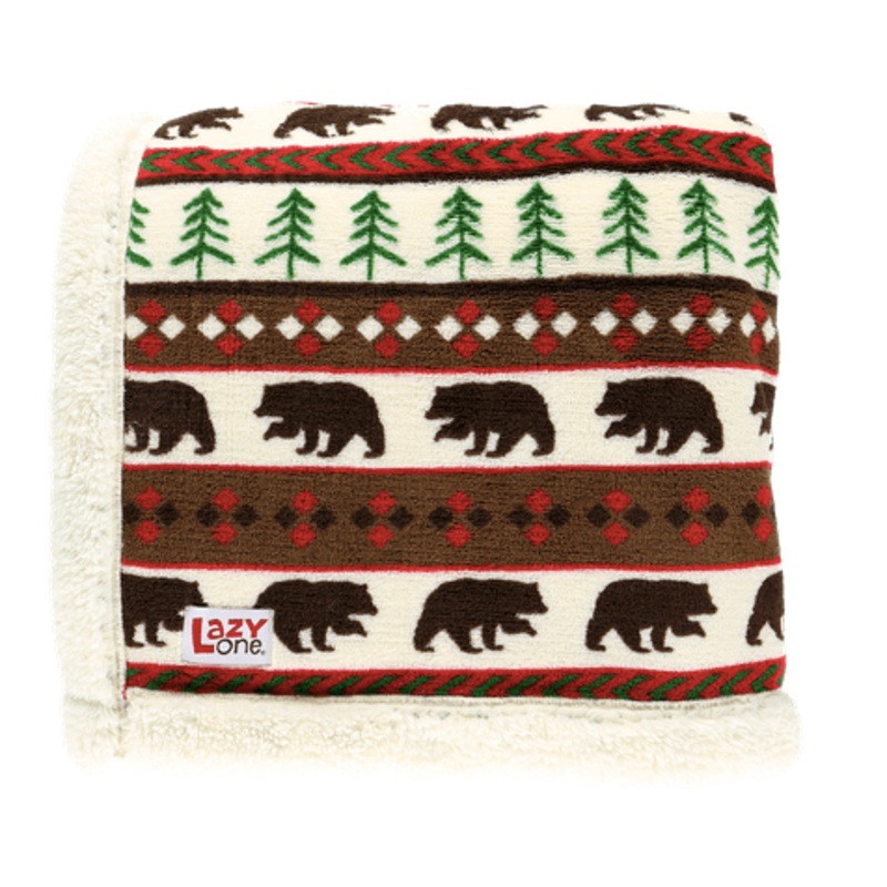 Lazyone Fleece Throw Blanket