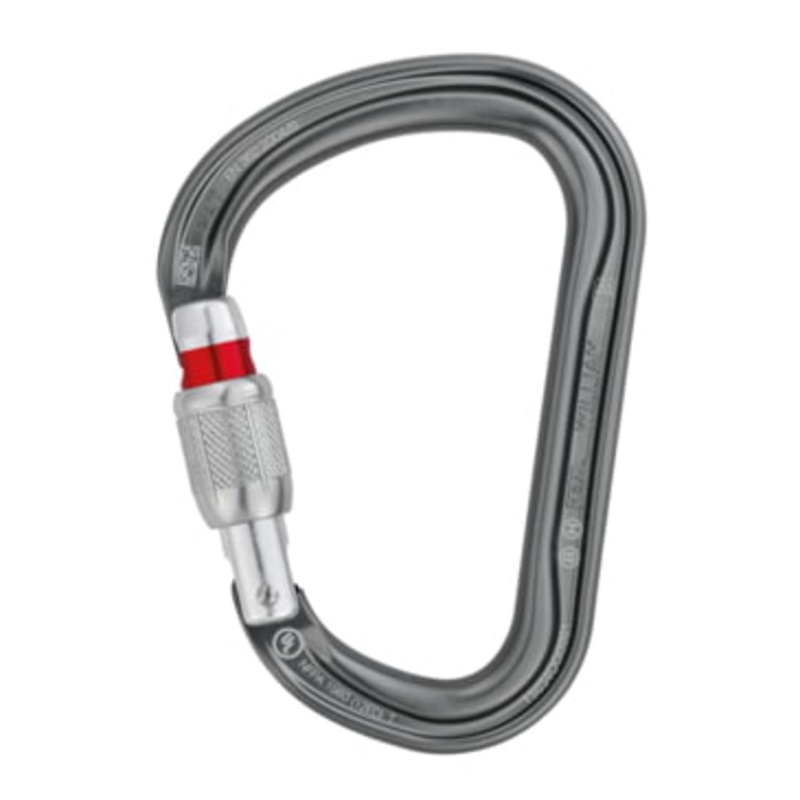 Petzl William H-Frame Carabiner Screw-Lock