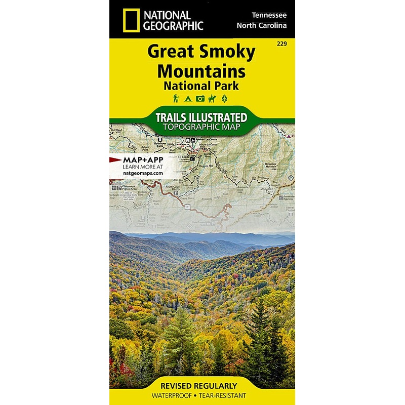Great Smoky Mountains National Park Map 229