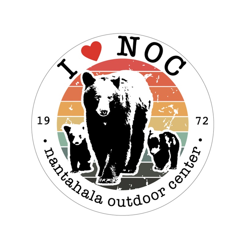 I Heart NOC Sticker Bears