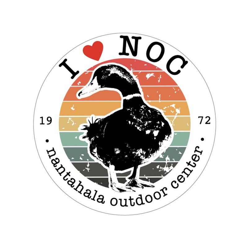 I Heart NOC Sticker Duck