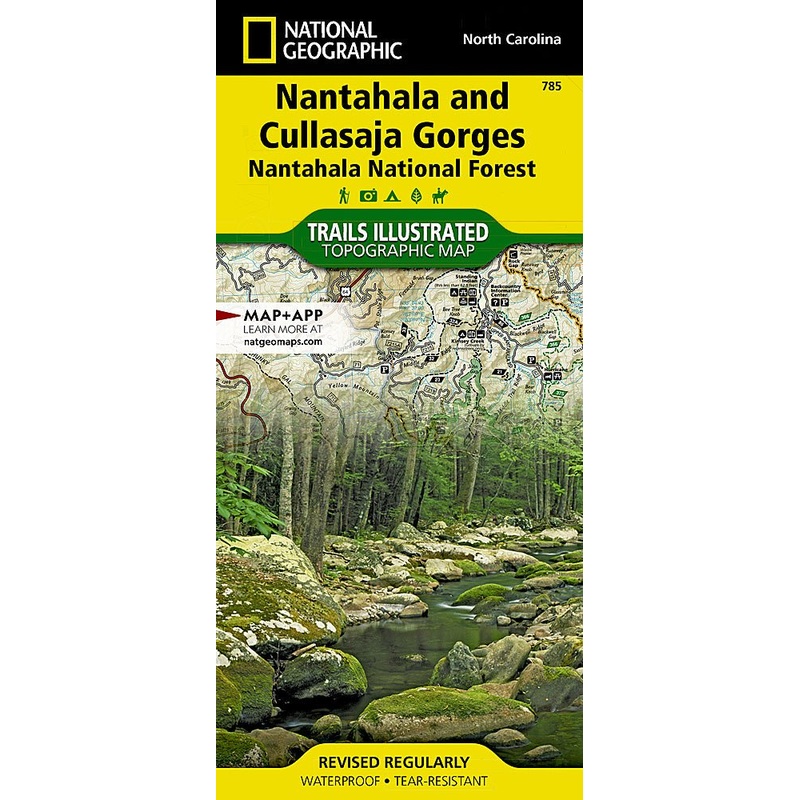 Nantahala & Cullasaja Gorges Map 785