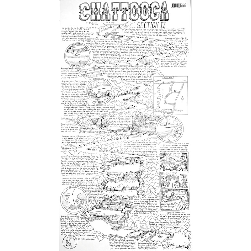 Nealy Chattooga Section IV River Map