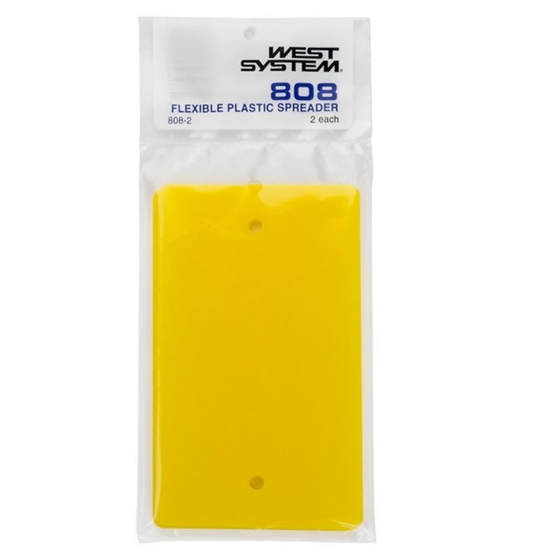 West System 808 Flexible Plastic Spreaders 2 Pack