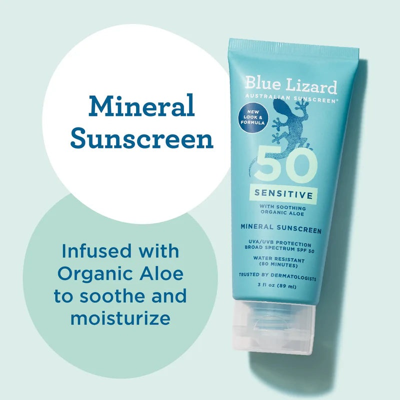 Blue Lizard Sensitive SPF 50+ Lotion