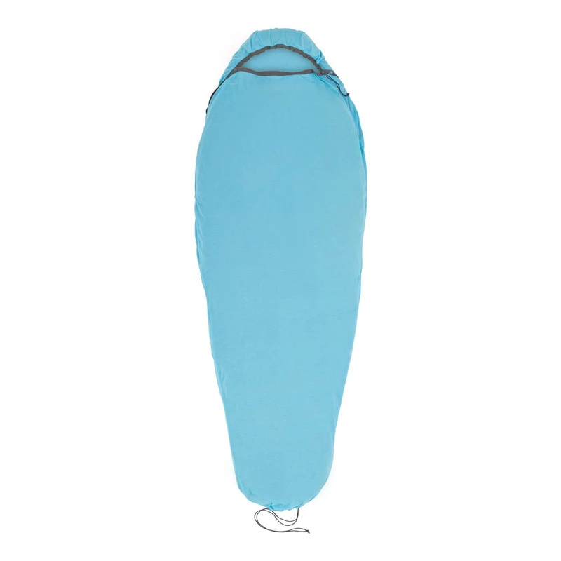Breeze Sleeping Bag Liner – Mummy w/ Drawcord