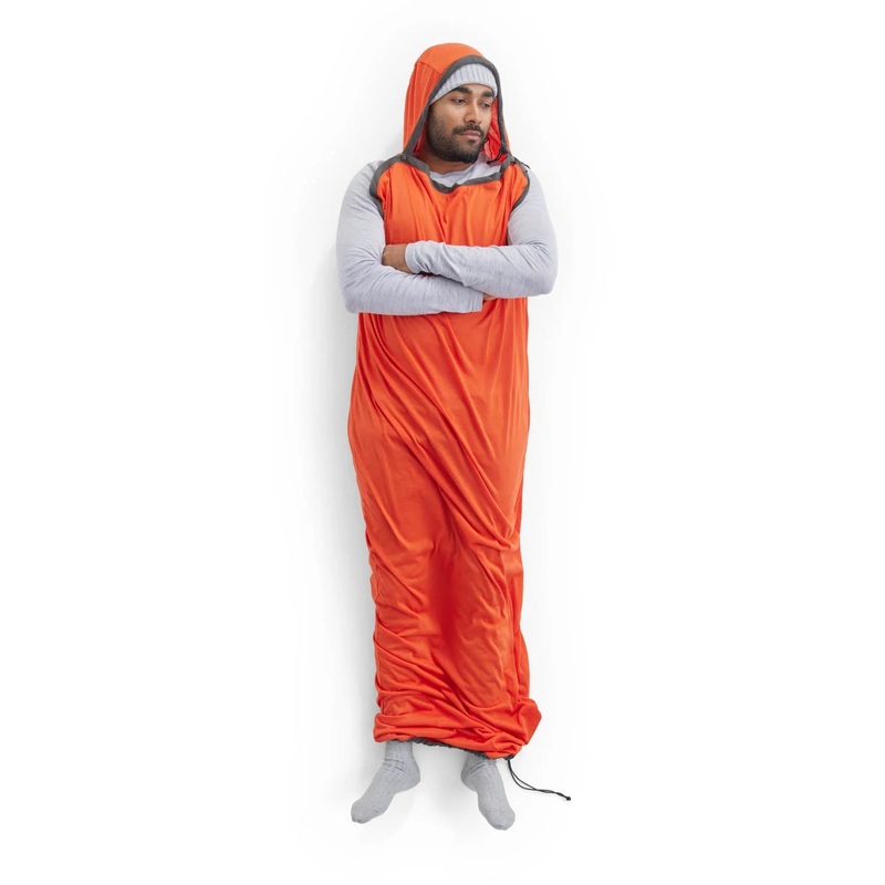 Reactor Extreme Sleeping Bag Liner – Mummy w/ Drawcord