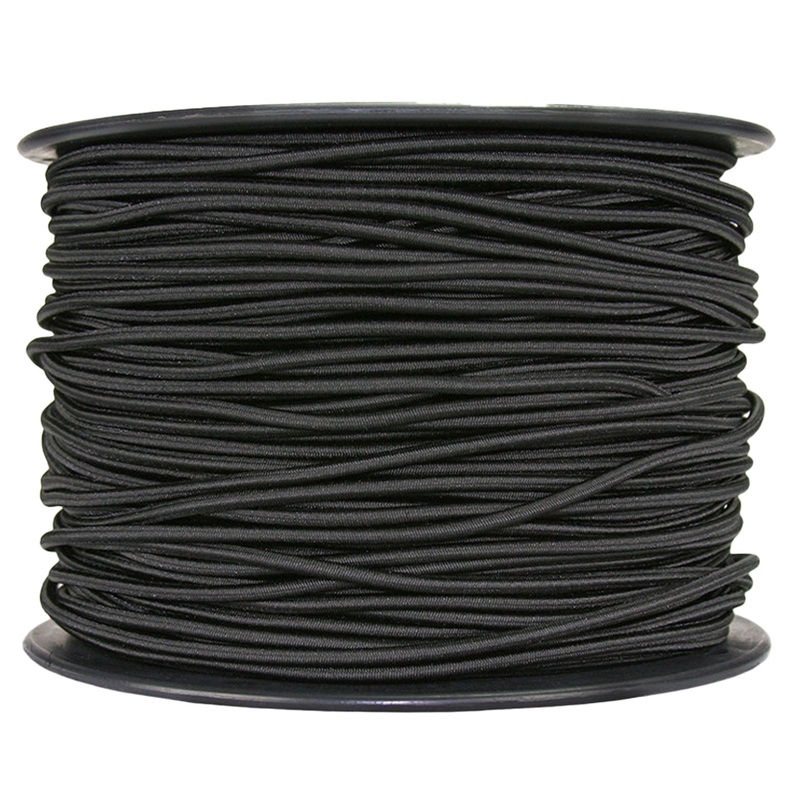 Sterling 1/4″ (6mm) Shock Cord – Black