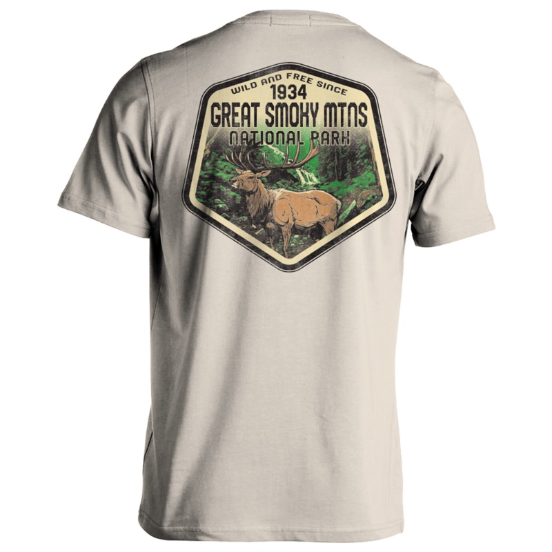 Great Smoky Mountains National Park – Wild and Free Ancestor Elk Shirt