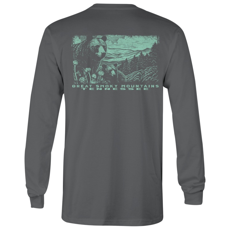 Great Smoky Mountains TN Black Bears L/S Tee