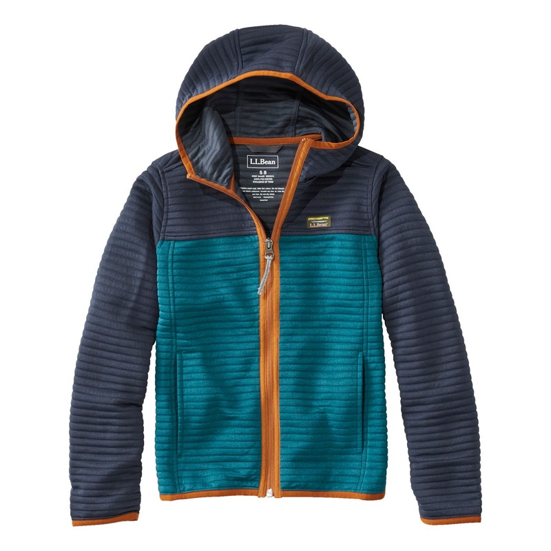 L.L.Bean Kid’s Airlight Full-Zip Colorblock