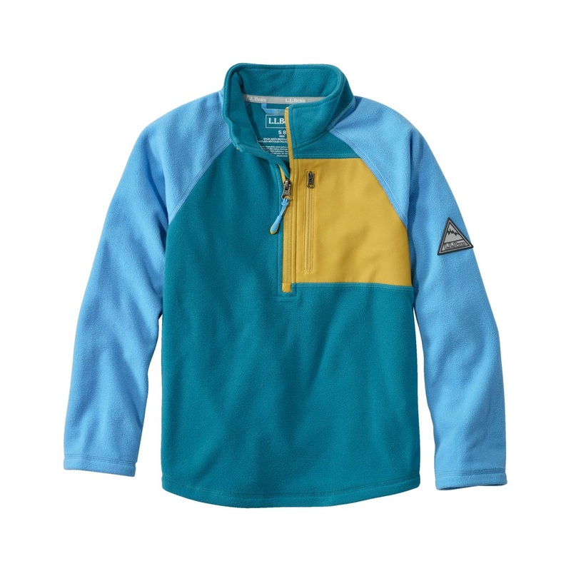 L.L.Bean Kids’ Fitness Fleece Quarter Zip