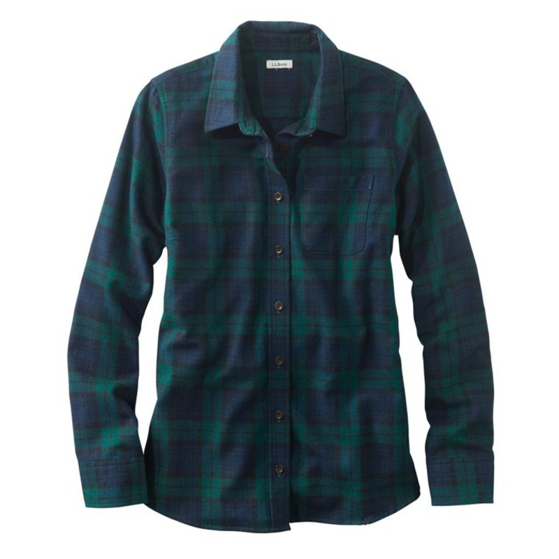 L.L.Bean Women’s Scotch Plaid Shirt, Relaxed