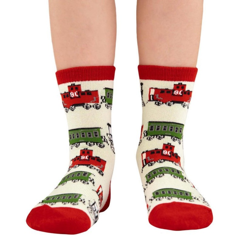 Lazyone Kid Socks, TRAINS