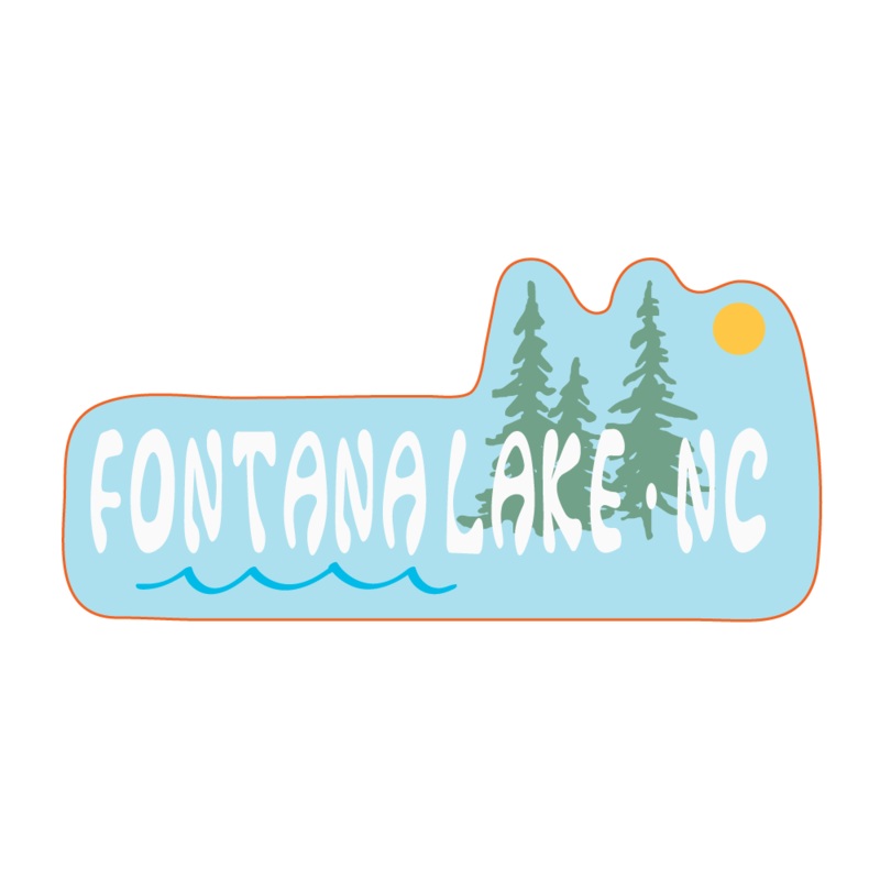 NOC Lakeshirts Stickers, Bussin Pines/Sun/Wave